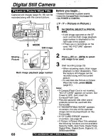 Предварительный просмотр 60 страницы Panasonic Palmcorder Palmsight PV-L759 Operating Manual