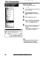 Предварительный просмотр 64 страницы Panasonic Palmcorder Palmsight PV-L759 Operating Manual