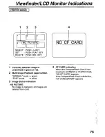 Предварительный просмотр 75 страницы Panasonic Palmcorder Palmsight PV-L759 Operating Manual