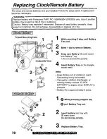 Предварительный просмотр 78 страницы Panasonic Palmcorder Palmsight PV-L759 Operating Manual