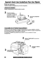 Предварительный просмотр 90 страницы Panasonic Palmcorder Palmsight PV-L759 Operating Manual