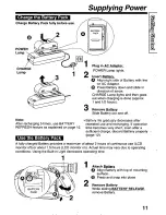 Предварительный просмотр 11 страницы Panasonic Palmcorder PalmSight PV-L779 User Manual