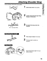 Предварительный просмотр 15 страницы Panasonic Palmcorder PalmSight PV-L779 User Manual