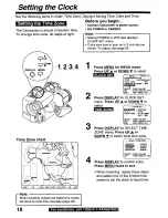 Предварительный просмотр 18 страницы Panasonic Palmcorder PalmSight PV-L779 User Manual