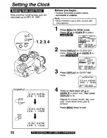 Предварительный просмотр 20 страницы Panasonic Palmcorder PalmSight PV-L779 User Manual