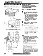 Предварительный просмотр 58 страницы Panasonic Palmcorder PalmSight PV-L779 User Manual