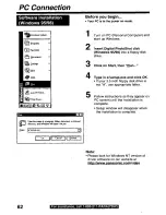 Предварительный просмотр 62 страницы Panasonic Palmcorder PalmSight PV-L779 User Manual