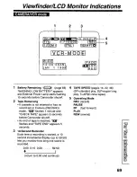 Предварительный просмотр 69 страницы Panasonic Palmcorder PalmSight PV-L779 User Manual