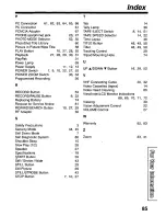 Предварительный просмотр 85 страницы Panasonic Palmcorder PalmSight PV-L779 User Manual