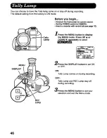 Предварительный просмотр 46 страницы Panasonic Palmcorder Palmsight PV-L858 Operating Manual