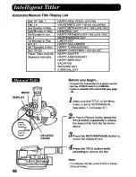 Предварительный просмотр 48 страницы Panasonic Palmcorder Palmsight PV-L858 Operating Manual