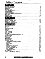 Preview for 6 page of Panasonic Palmcorder Palmsight PV-L859 Operating Manual