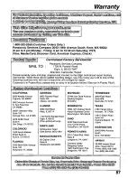 Preview for 87 page of Panasonic Palmcorder Palmsight PV-L859 Operating Manual