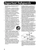 Предварительный просмотр 4 страницы Panasonic Palmcorder Palmsight PV-L958 Operating Manual