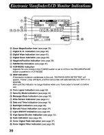 Предварительный просмотр 20 страницы Panasonic Palmcorder Palmsight PV-L958 Operating Manual