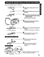 Предварительный просмотр 21 страницы Panasonic Palmcorder Palmsight PV-L958 Operating Manual