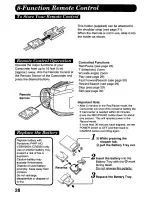 Предварительный просмотр 28 страницы Panasonic Palmcorder Palmsight PV-L958 Operating Manual