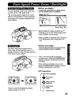 Предварительный просмотр 33 страницы Panasonic Palmcorder Palmsight PV-L958 Operating Manual