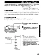 Предварительный просмотр 35 страницы Panasonic Palmcorder Palmsight PV-L958 Operating Manual