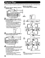 Предварительный просмотр 42 страницы Panasonic Palmcorder Palmsight PV-L958 Operating Manual