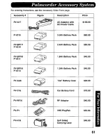 Предварительный просмотр 61 страницы Panasonic Palmcorder Palmsight PV-L958 Operating Manual