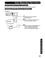 Предварительный просмотр 63 страницы Panasonic Palmcorder Palmsight PV-L958 Operating Manual