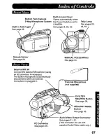 Предварительный просмотр 67 страницы Panasonic Palmcorder Palmsight PV-L958 Operating Manual