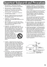 Preview for 3 page of Panasonic Palmcorder PV-23-K Operating Instructions Manual