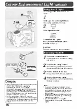 Preview for 16 page of Panasonic Palmcorder PV-23-K Operating Instructions Manual