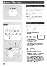 Предварительный просмотр 28 страницы Panasonic Palmcorder PV-23-K Operating Instructions Manual