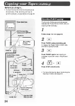 Предварительный просмотр 34 страницы Panasonic Palmcorder PV-23-K Operating Instructions Manual