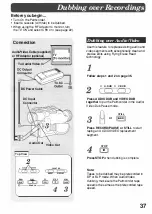 Предварительный просмотр 37 страницы Panasonic Palmcorder PV-23-K Operating Instructions Manual