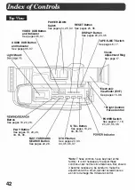 Предварительный просмотр 42 страницы Panasonic Palmcorder PV-23-K Operating Instructions Manual