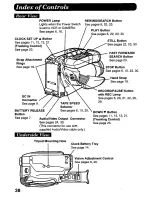 Предварительный просмотр 38 страницы Panasonic Palmcorder PV-A207 User Manual