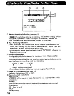 Preview for 16 page of Panasonic Palmcorder PV-A216 User Manual