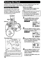 Preview for 14 page of Panasonic Palmcorder PV-A218 User Manual