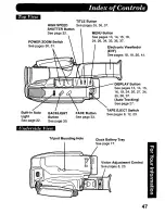 Preview for 47 page of Panasonic Palmcorder PV-A218 User Manual