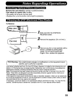 Предварительный просмотр 33 страницы Panasonic Palmcorder PV-A296 User Manual