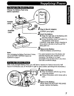 Preview for 7 page of Panasonic Palmcorder PV-A307 User Manual