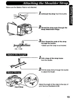 Предварительный просмотр 19 страницы Panasonic Palmcorder PV-A376 User Manual