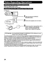 Предварительный просмотр 34 страницы Panasonic Palmcorder PV-A376 User Manual