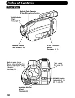 Предварительный просмотр 38 страницы Panasonic Palmcorder PV-A376 User Manual