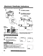 Предварительный просмотр 42 страницы Panasonic Palmcorder PV-D209 Operating Instructions Manual