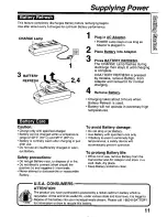 Preview for 11 page of Panasonic Palmcorder PV-D209 Operating Manual