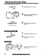 Preview for 14 page of Panasonic Palmcorder PV-D209 Operating Manual