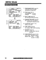 Preview for 16 page of Panasonic Palmcorder PV-D209 Operating Manual