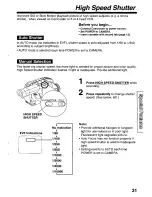 Preview for 31 page of Panasonic Palmcorder PV-D209 Operating Manual