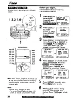 Preview for 34 page of Panasonic Palmcorder PV-D209 Operating Manual