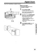 Preview for 35 page of Panasonic Palmcorder PV-D209 Operating Manual