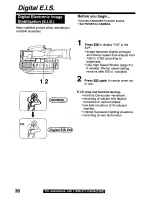 Preview for 36 page of Panasonic Palmcorder PV-D209 Operating Manual